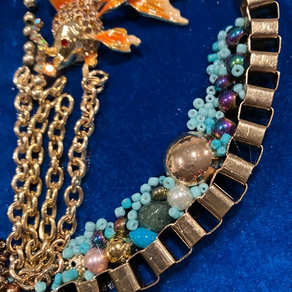 FRAMED JEWELRY ART COLLAGE IN STUNNING COLORS. HANDMADE UNIQUE OOAK GIFT 🎁 IDEA - Picture 9 of 13